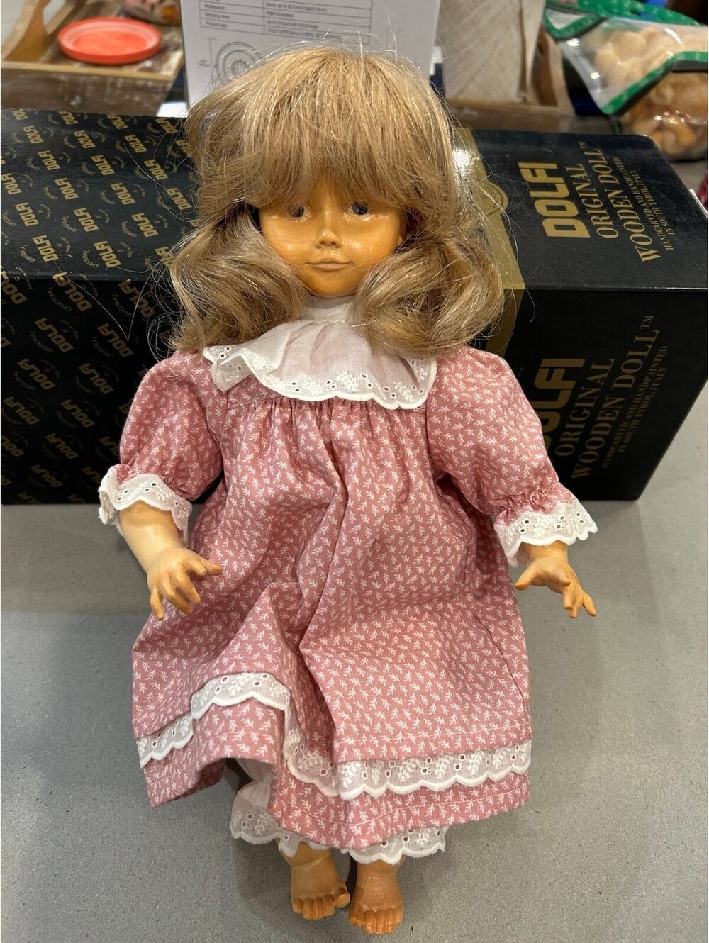 Dolfi Carved Wooden Doll Stefanie 1/500